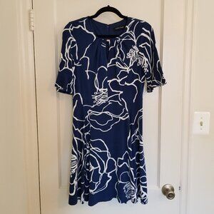 Ivanka Trump Women's Petite Small A-line Dress PS